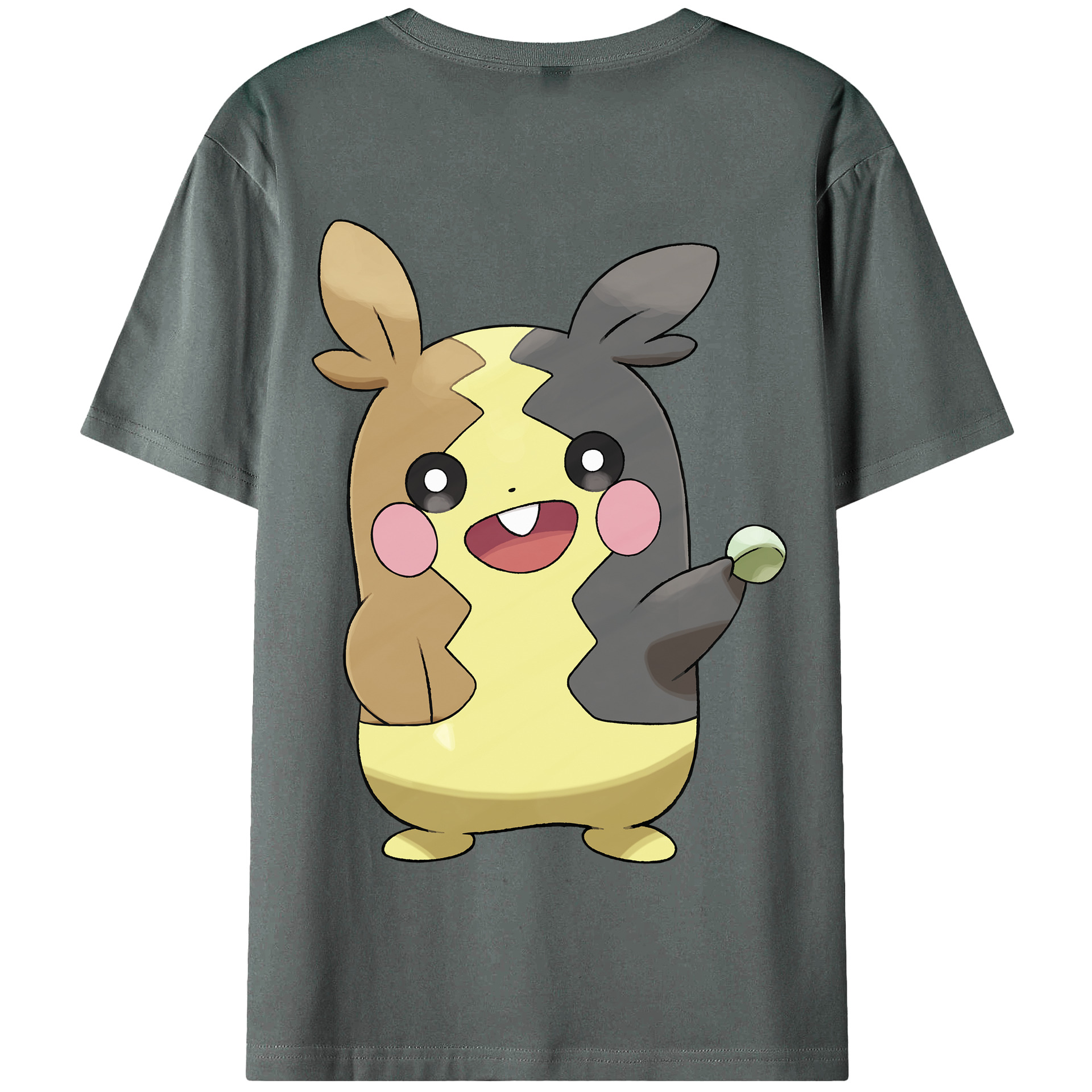 （画像用） ポケットモンスター Pokémon 綿100％半袖Tシャツ（背面プリント）
